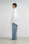 Graphpaper(グラフペーパー) Selvage Denim Two Tuck Tapered Pants -LIGHT FADE- セルヴィッチデニム ツータックテーパードパンツ ライトフェイド GU261-40060LB