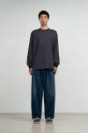 Graphpaper(グラフペーパー) Selvage Denim Two Tuck Pants -DARK FADE- セルビッチデニム ツータックパンツ ダークフェイド GU261-40061DB