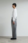 Graphpaper(グラフペーパー) Selvage Denim Two Tuck Pants -LIGHT FADE- セルビッチデニム ツータックパンツ ライトフェイド GU261-40061LB