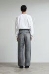 Graphpaper(グラフペーパー) Selvage Denim Two Tuck Pants -LIGHT FADE- セルビッチデニム ツータックパンツ ライトフェイド GU261-40061LB