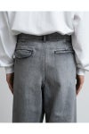 Graphpaper(グラフペーパー) Selvage Denim Two Tuck Pants -LIGHT FADE- セルビッチデニム ツータックパンツ ライトフェイド GU261-40061LB