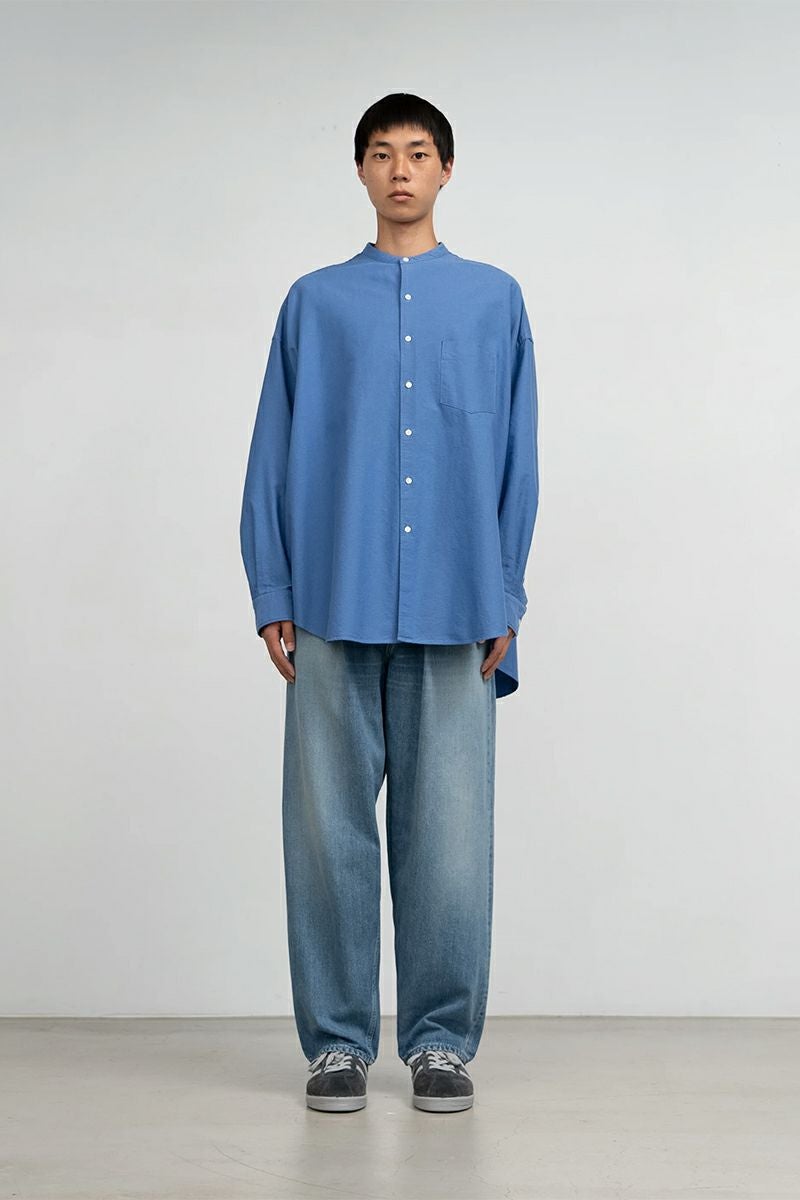 Graphpaper(グラフペーパー) Selvage Denim Two Tuck Pants -LIGHT FADE- セルビッチデニム ツータックパンツ ライトフェイド GU261-40061LB