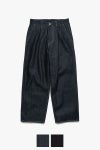 Graphpaper(グラフペーパー) Selvage Denim Two Tuck Pants セルビッチデニム ツータックパンツ GU261-40061RB