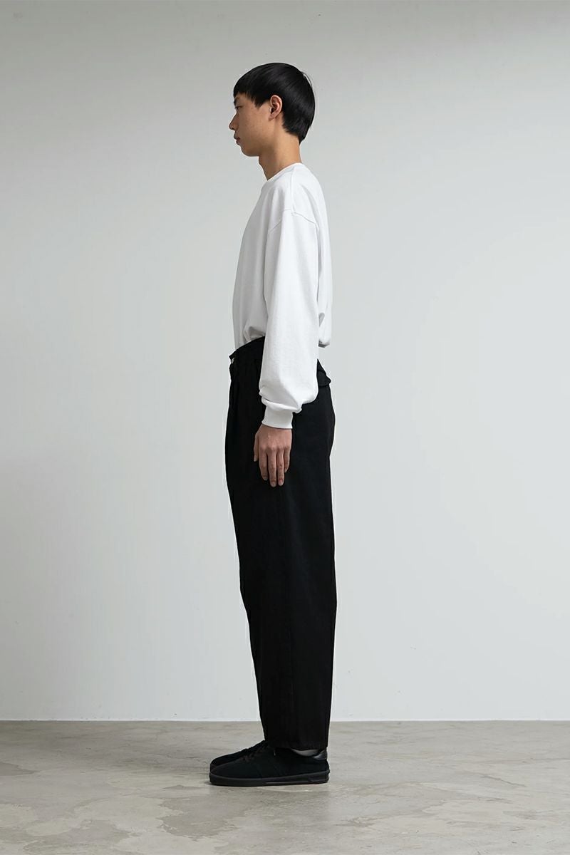 Graphpaper(グラフペーパー) Selvage Denim Two Tuck Pants セルビッチデニム ツータックパンツ GU261-40061RB