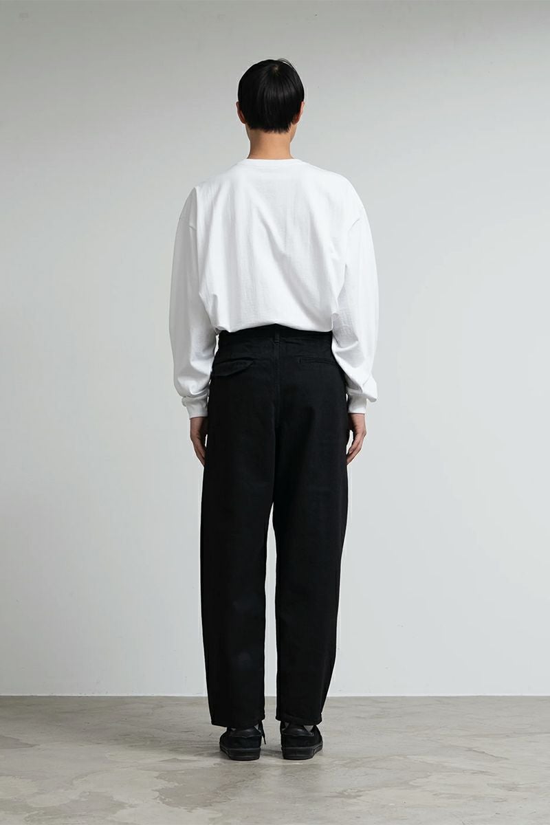 Graphpaper(グラフペーパー) Selvage Denim Two Tuck Pants セルビッチデニム ツータックパンツ GU261-40061RB