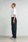 Graphpaper(グラフペーパー) Selvage Denim Two Tuck Pants セルビッチデニム ツータックパンツ GU261-40061RB