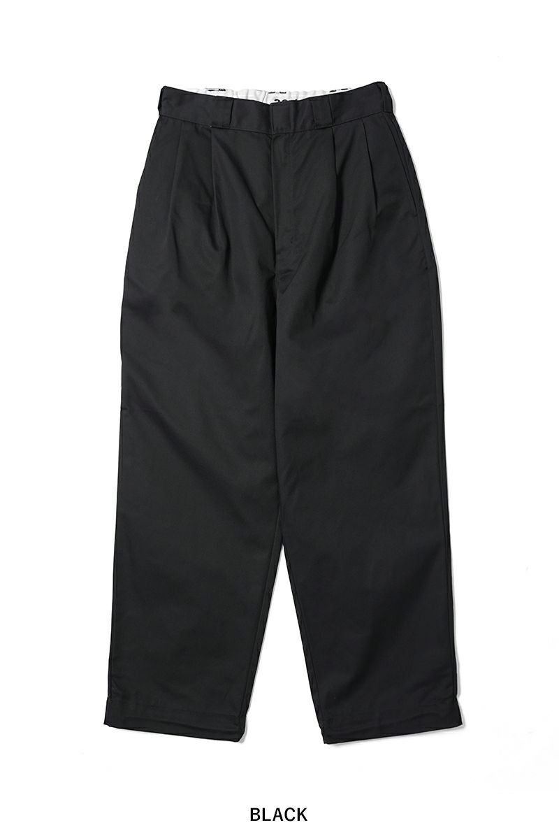 N.HOOLYWOOD COMPILE(エヌハリウッドコンパイル) × Dickies(ディッキーズ) 2TUCKS TROUSERS ツータックトラウザース 2261-CP40-029