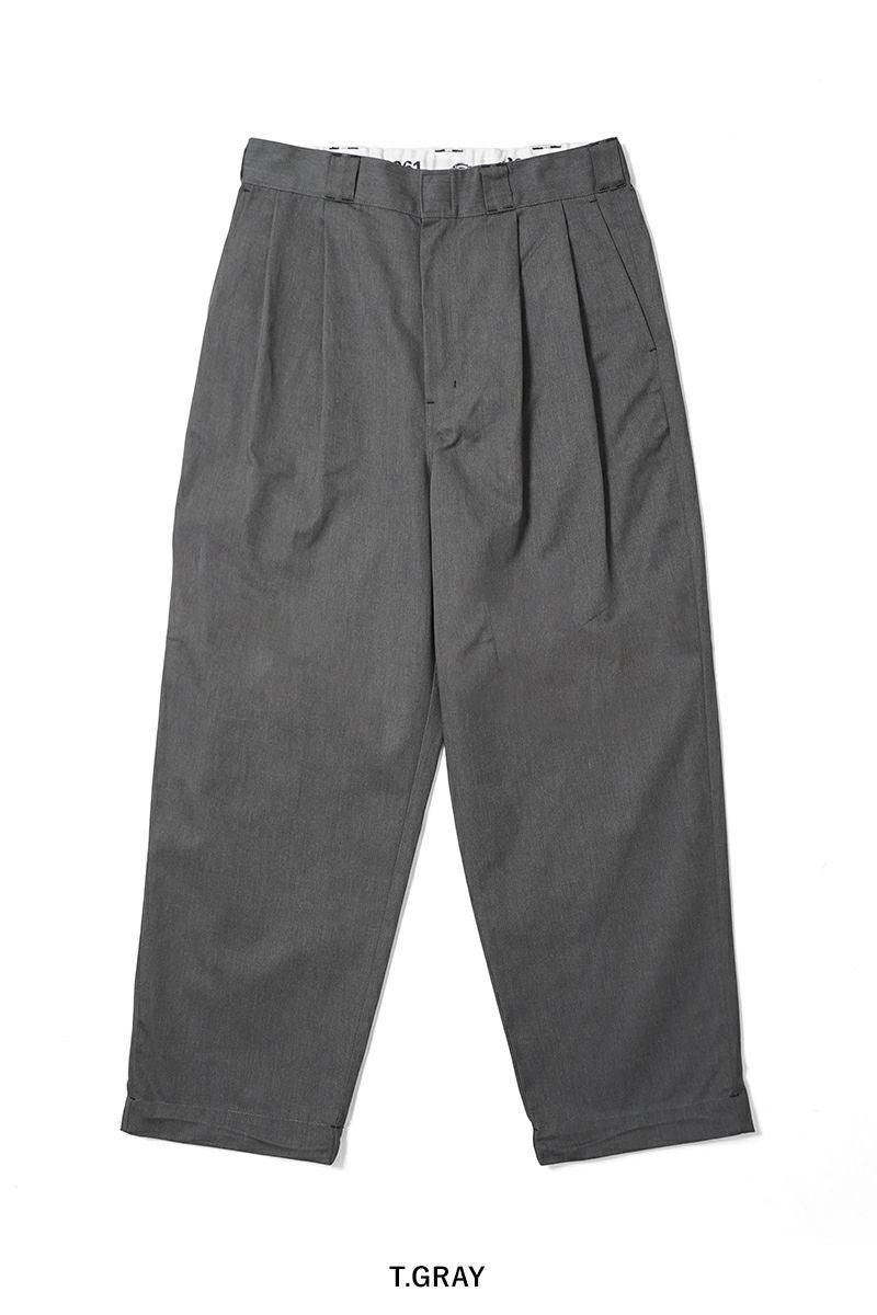 N.HOOLYWOOD COMPILE(エヌハリウッドコンパイル) × Dickies(ディッキーズ) 2TUCKS TROUSERS ツータックトラウザース 2261-CP40-029