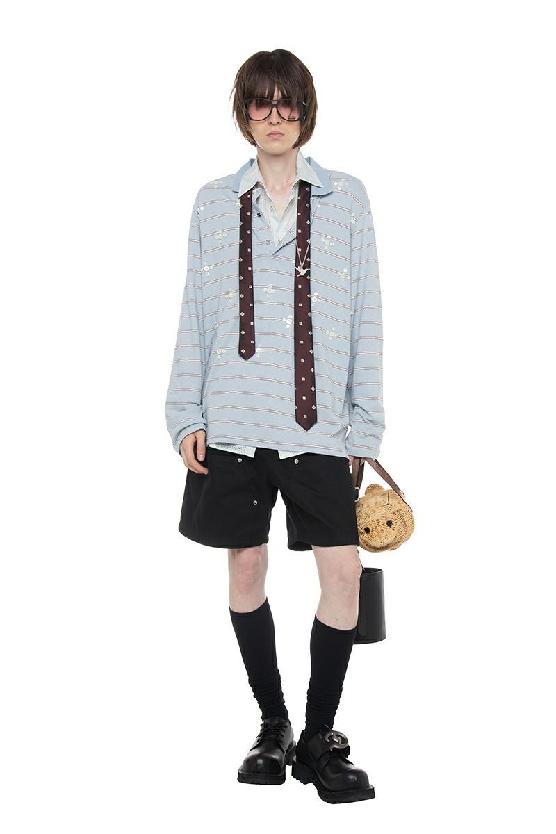 トップス 26SS dairiku Benjamin\"Button Skipper Tee DAIRIKU(ダイリク) | DAIRIKU(ダイリク) 