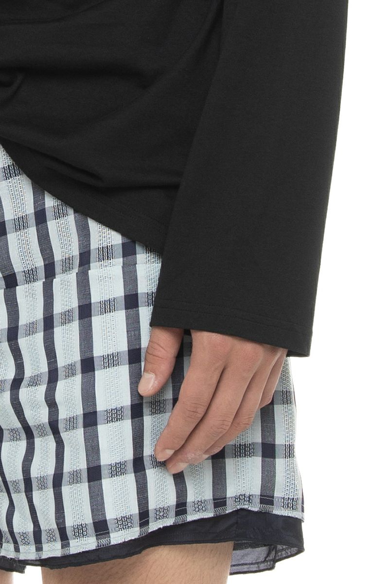 DAIRIKU(ダイリク) "Benjamin" Button Skipper Tee ベンジャミン ボタンボーダースキッパーTシャツ 26SS C5