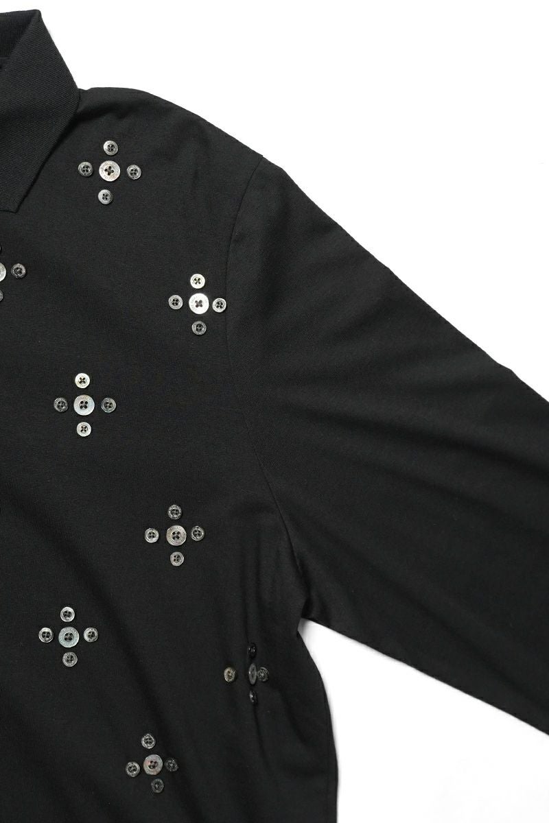 DAIRIKU(ダイリク) "Benjamin" Button Skipper Tee ベンジャミン ボタンボーダースキッパーTシャツ 26SS C5