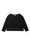 DAIRIKU(ダイリク) "Waist Studs" Wide-Neck Tee ウエストスタッズ ワイドネックTシャツ 26SS C6