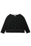 DAIRIKU(ダイリク) "Waist Studs" Wide-Neck Tee ウエストスタッズ ワイドネックTシャツ 26SS C6