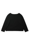 DAIRIKU(ダイリク) "Waist Studs" Wide-Neck Tee ウエストスタッズ ワイドネックTシャツ 26SS C6