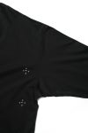 DAIRIKU(ダイリク) "Waist Studs" Wide-Neck Tee ウエストスタッズ ワイドネックTシャツ 26SS C6