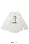 DAIRIKU(ダイリク) "BUTTON EYE DOLL" Raglan Tag Tour Tee ボタンアイドール ラグランタグツアーTシャツ 26SS C12