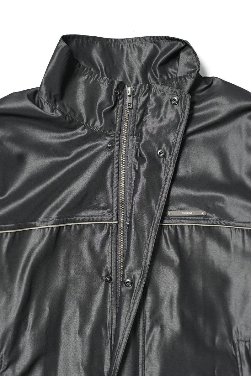DAIRIKU(ダイリク) "Tom" Silk-PE Wind Breaker トム シルクポリエステルウインドブレーカー 26SS J3