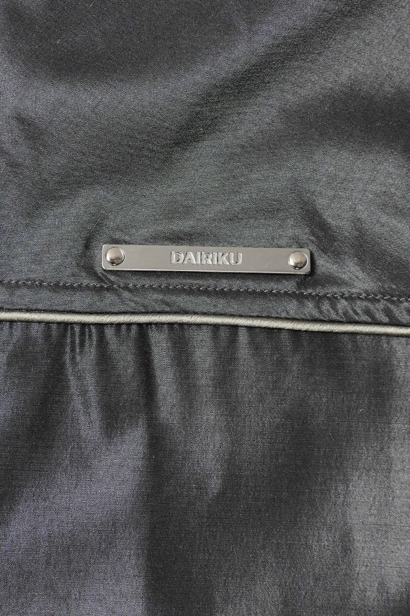 DAIRIKU(ダイリク) "Tom" Silk-PE Wind Breaker トム シルクポリエステルウインドブレーカー 26SS J3