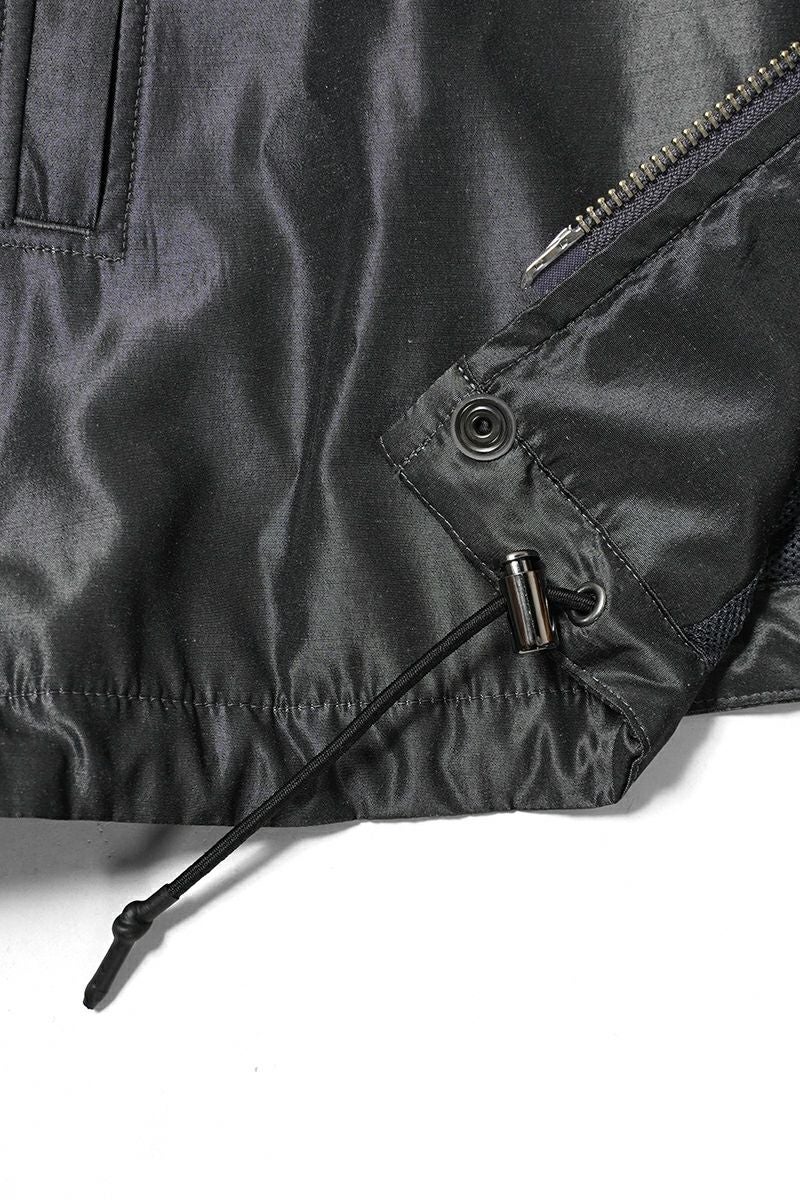 DAIRIKU(ダイリク) "Tom" Silk-PE Wind Breaker トム シルクポリエステルウインドブレーカー 26SS J3