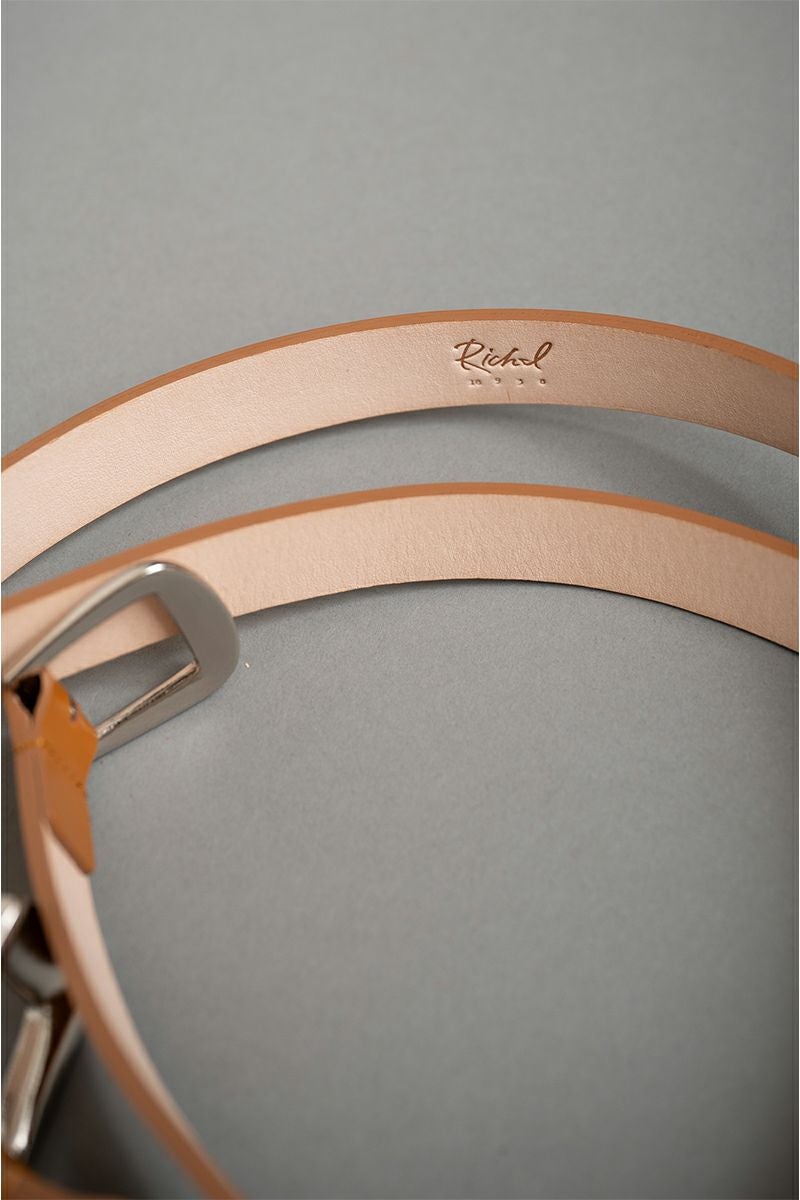Rich I(リッチアイ) Elongated [Leather Belt] イーロンゲイティド レザーベルト Rich I-09-A-04