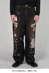 Maison MIHARA YASUHIRO(メゾン ミハラヤスヒロ) Embellished Sticker Denim Pants エンブリッシュ ステッカーデニムパンツ DENIM JEANS w STICKER A16PT025