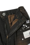Maison MIHARA YASUHIRO(メゾン ミハラヤスヒロ) Embellished Sticker Denim Pants エンブリッシュ ステッカーデニムパンツ DENIM JEANS w STICKER A16PT025