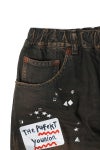 Maison MIHARA YASUHIRO(メゾン ミハラヤスヒロ) Embellished Sticker Denim Pants エンブリッシュ ステッカーデニムパンツ DENIM JEANS w STICKER A16PT025