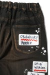 Maison MIHARA YASUHIRO(メゾン ミハラヤスヒロ) Embellished Sticker Denim Pants エンブリッシュ ステッカーデニムパンツ DENIM JEANS w STICKER A16PT025