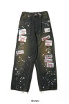Maison MIHARA YASUHIRO(メゾン ミハラヤスヒロ) Embellished Sticker Denim Pants エンブリッシュ ステッカーデニムパンツ DENIM JEANS w STICKER A16PT025
