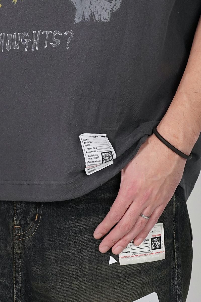 Maison MIHARA YASUHIRO(メゾン ミハラヤスヒロ) Kids Doodle Printed T-shirt キッズドゥードゥルプリントTシャツ J16TS831