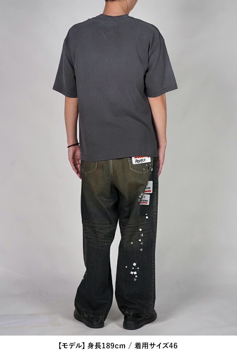 Maison MIHARA YASUHIRO(メゾン ミハラヤスヒロ) Kids Doodle Printed T-shirt キッズドゥードゥルプリントTシャツ J16TS831