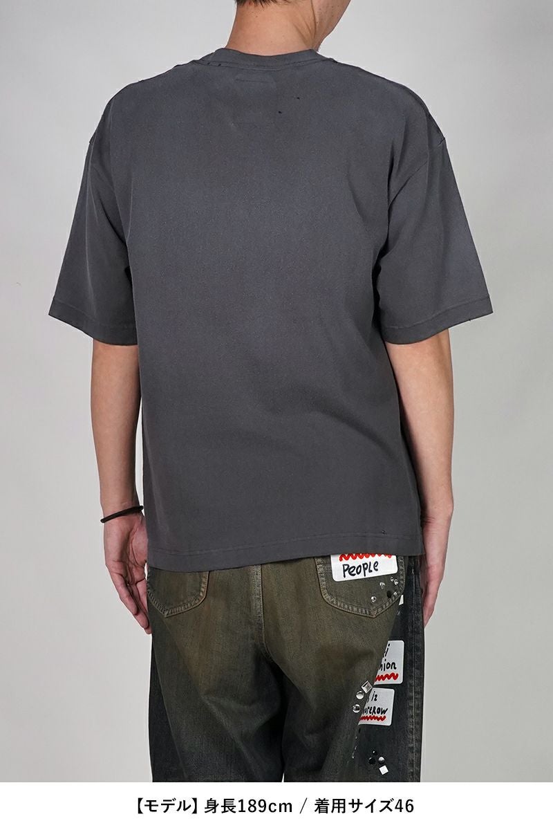 Maison MIHARA YASUHIRO(メゾン ミハラヤスヒロ) Kids Doodle Printed T-shirt キッズドゥードゥルプリントTシャツ J16TS831