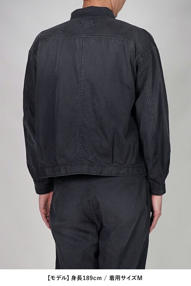  KAMIYA(カミヤ) Linen Work Jacket リネンワークジャケット G16BL017