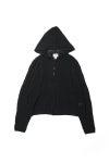 KAMIYA(カミヤ) Silk Lace Knit Hoodie シルクレースニットフーディー G16HD060