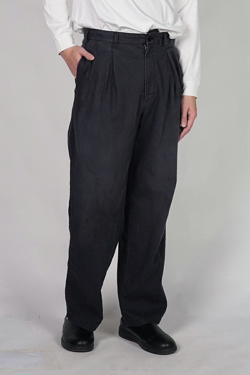 KAMIYA(カミヤ) Linen Wide Slacks リネンワイドスラックス G16PT018
