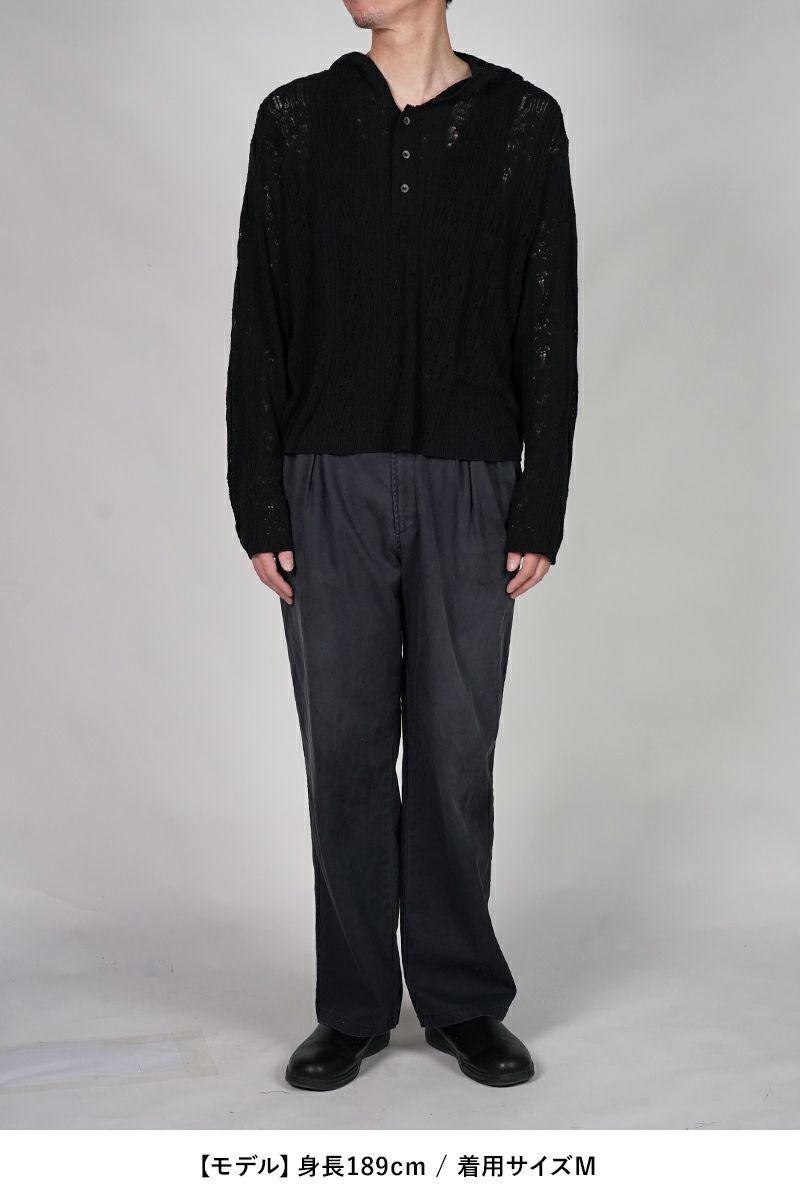 KAMIYA(カミヤ) Linen Wide Slacks リネンワイドスラックス G16PT018