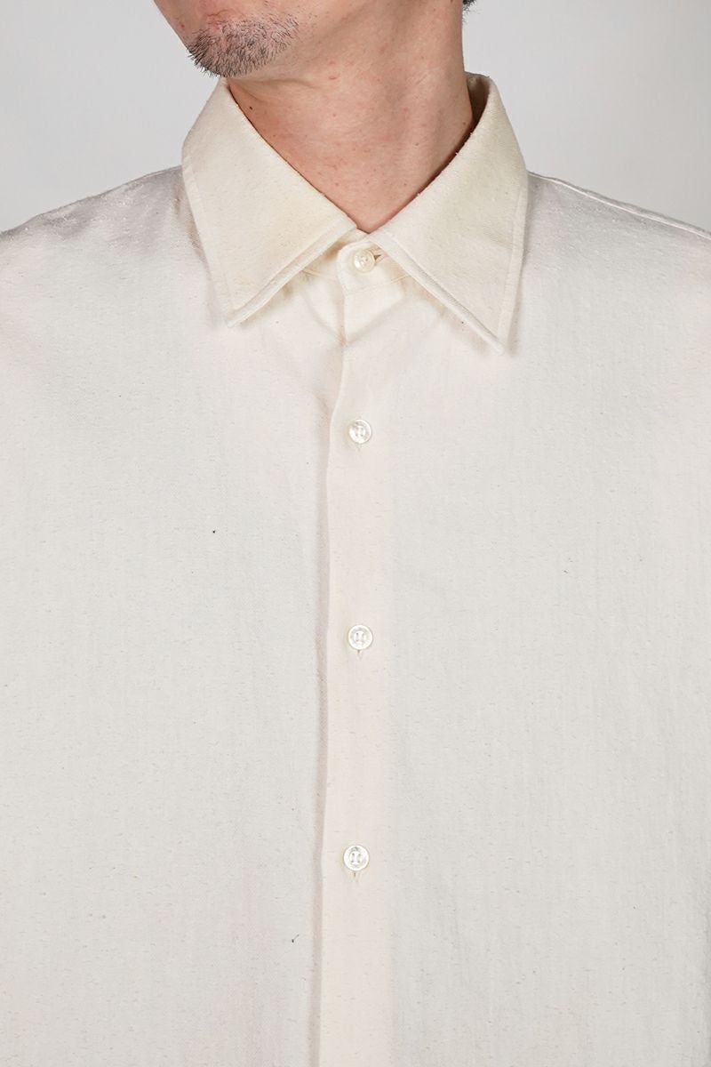 KAMIYA(カミヤ) Ash Fade Drawstring Cuff Shirt アッシュフェードドローストリングカットシャツ G16SH049