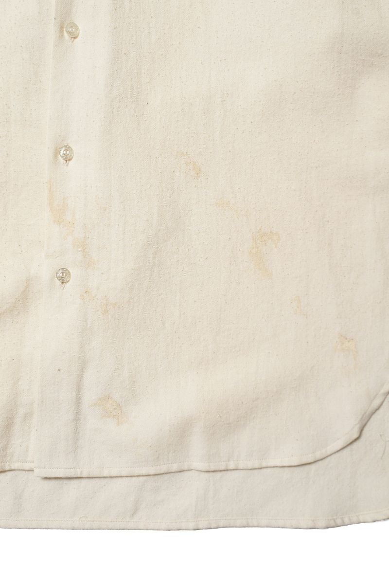 KAMIYA(カミヤ) Ash Fade Drawstring Cuff Shirt アッシュフェードドローストリングカットシャツ G16SH049