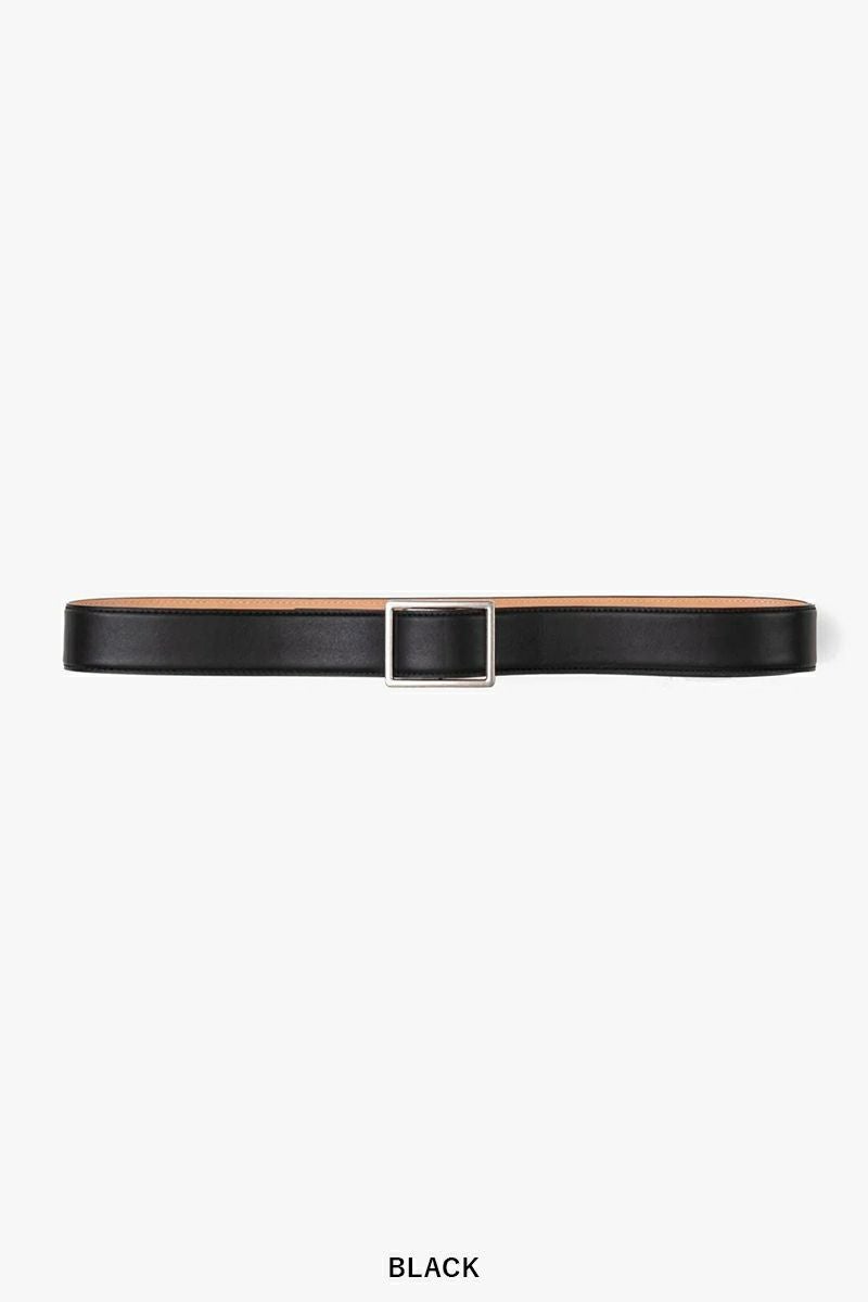 Graphpaper(グラフペーパー) Graphpaper Holeless Leather Classic Belt ホールレスレザークラシックベルト GU261-90559B