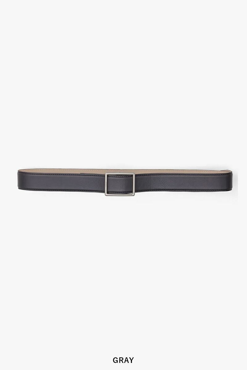 Graphpaper(グラフペーパー) Graphpaper Holeless Leather Classic Belt ホールレスレザークラシックベルト GU261-90559B