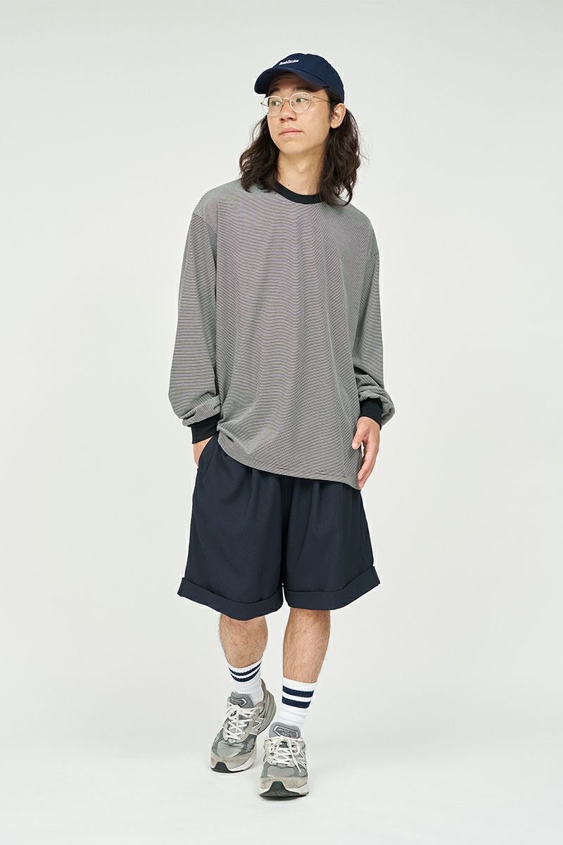 FreshService(フレッシュサービス) MICRO BORDER L/S TEE マイクロボーダー長袖Tシャツ FSC261-70168