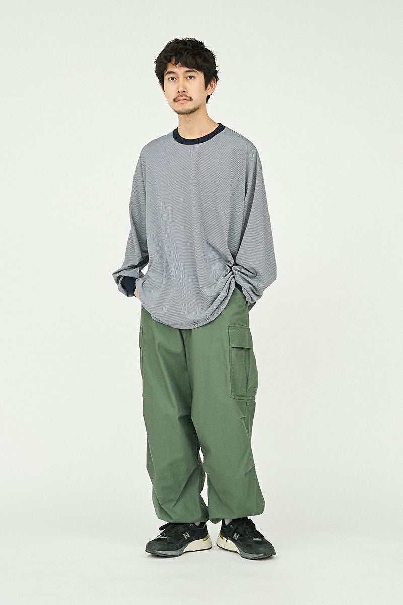 FreshService(フレッシュサービス) MICRO BORDER L/S TEE マイクロボーダー長袖Tシャツ FSC261-70168