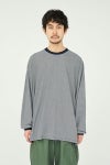 FreshService(フレッシュサービス) MICRO BORDER L/S TEE マイクロボーダー長袖Tシャツ FSC261-70168