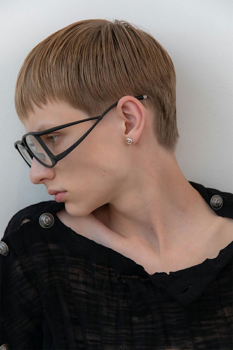 DAIRIKU(ダイリク) "D" Silver Earring ディー シルバーイヤリング 26SS AC6