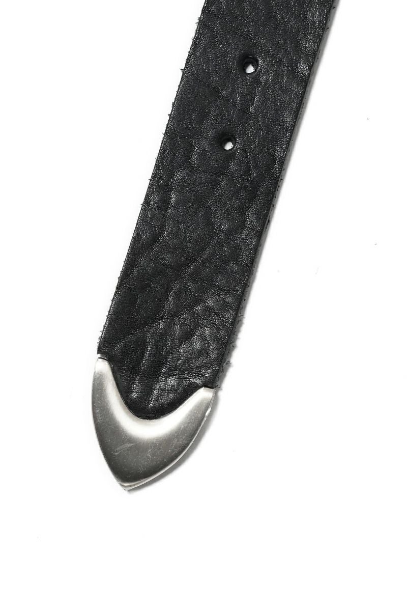 NVRFRGT(ネバーフォーゲット) 4c LEATHER BELT レザーベルト NF252A04