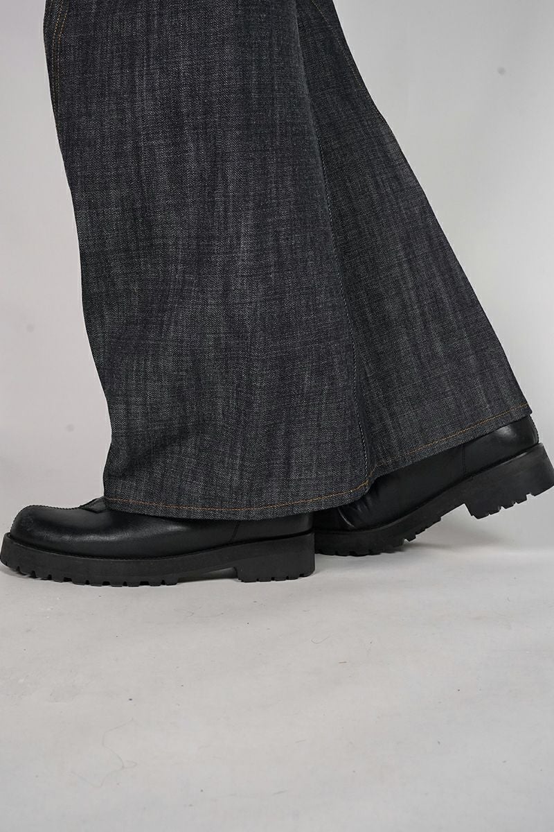 NVRFRGT(ネバーフォーゲット) 3D TWISTED WIDE LEG JEANS 3Dツイステッドワイドレッグジーンズ NF252P06