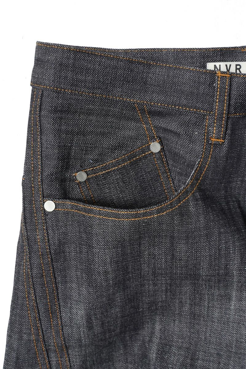 NVRFRGT(ネバーフォーゲット) 3D TWISTED WIDE LEG JEANS 3Dツイステッドワイドレッグジーンズ NF252P06