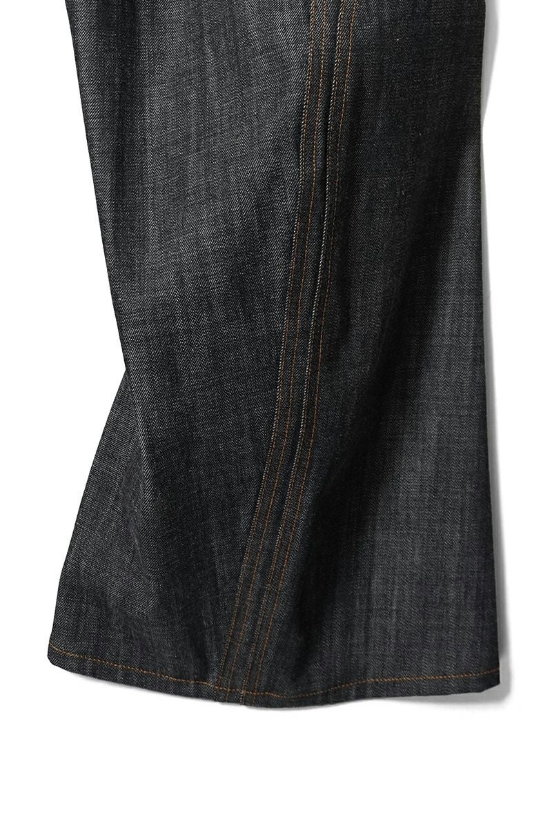 NVRFRGT(ネバーフォーゲット) 3D TWISTED WIDE LEG JEANS 3Dツイステッドワイドレッグジーンズ NF252P06