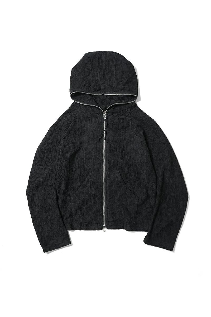 NVRFRGT(ネバーフォーゲット) SEMI SHEER FULL ZIP UP HOODIE セミシアーフルジップアップフーディー NF261J06