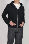 NVRFRGT(ネバーフォーゲット) SEMI SHEER FULL ZIP UP HOODIE セミシアーフルジップアップフーディー NF261J06